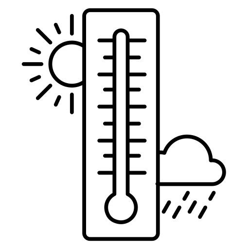 Lufttemperatur Icon